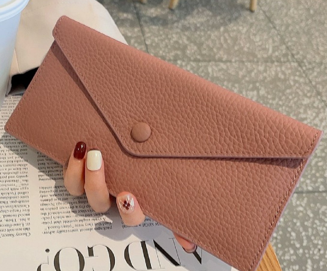 Ladies mens credit coin wallets envelope style wallet leather canvas with delicate unique internal design featuring various pockets and credit card sl