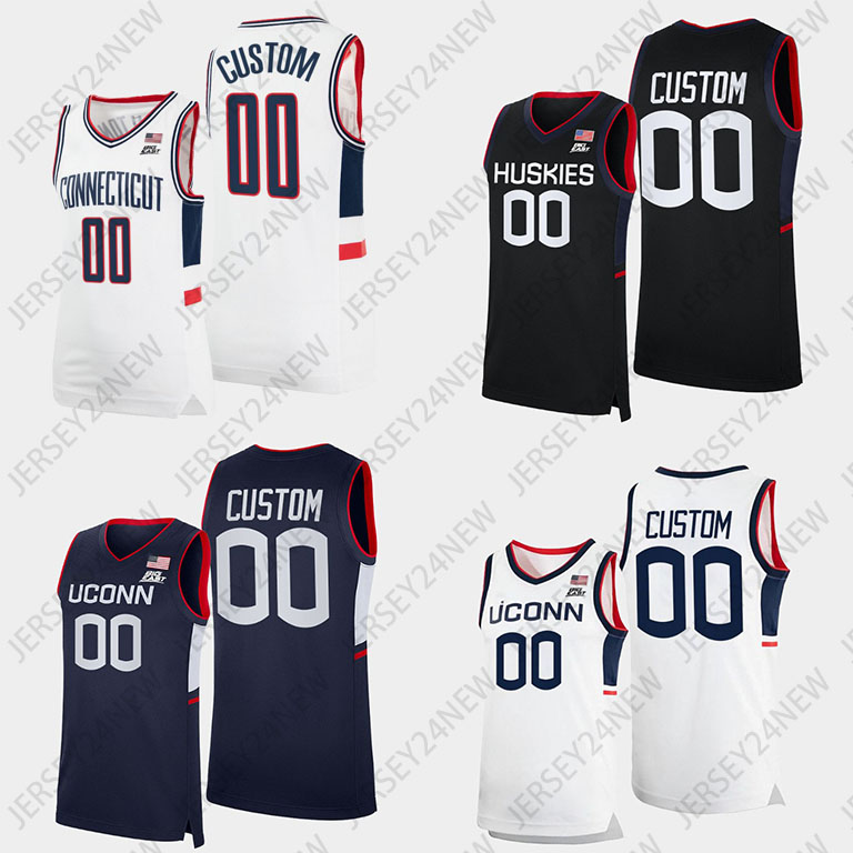 UConn Huskies Basketball Jersey Solomon Ball Tristen Newton Donovan Clingan Stephon Castle Alex Karaban Cam Spencer Hassan Diarra Joey Calcaterra Paige Bueckers