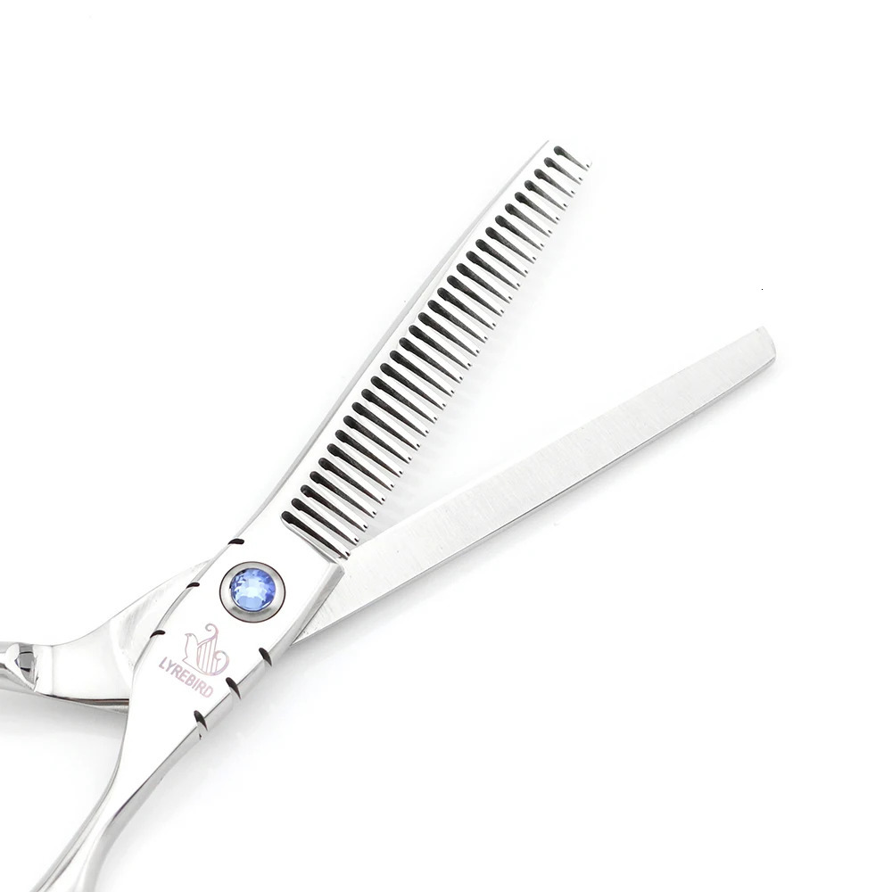 Hair Scissors 5.5 INCH 6 INCH Japan Barber Shears Hair Cutting Scissors Blue Stone Hair Shear Salon Tools LYREBIRD 240227
