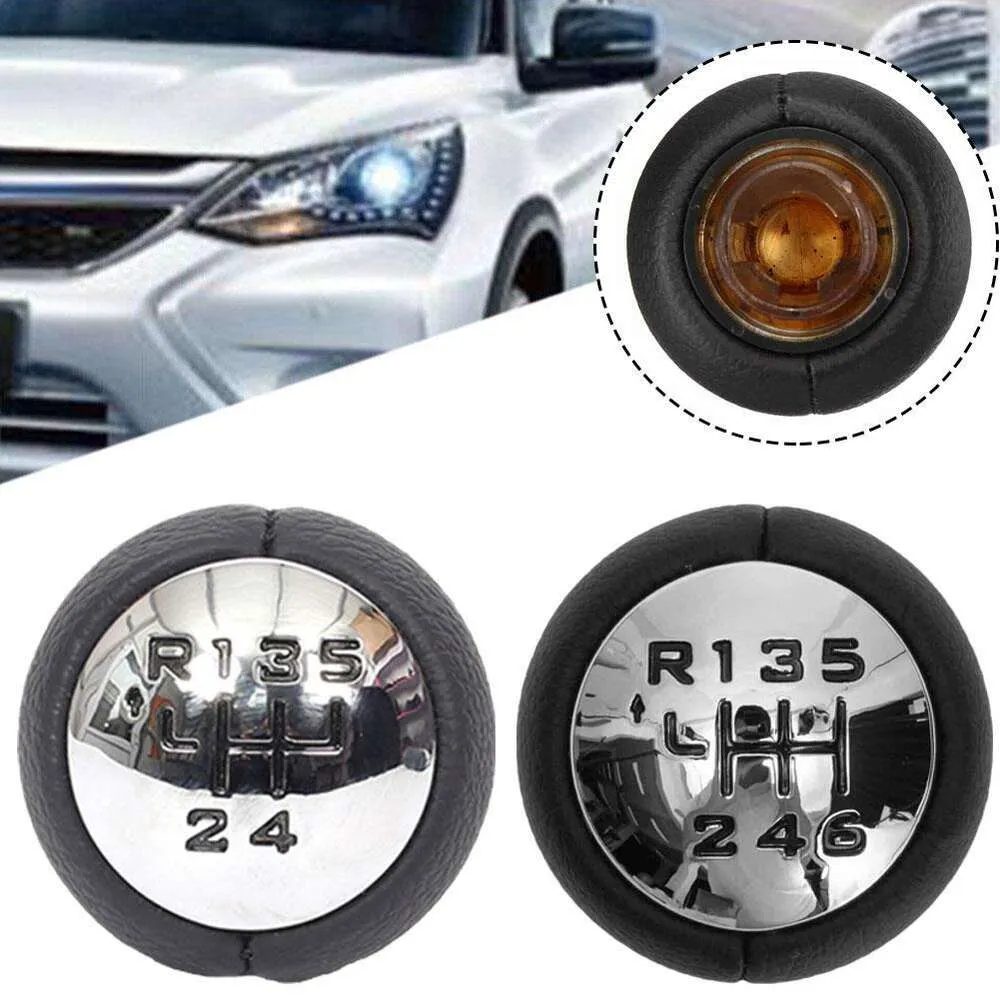 Gear Stick Shift Knob Head Lever Adapter Manual Transmissionor For Peugeot 307 308 3008 407 5008 807 5/6 speed