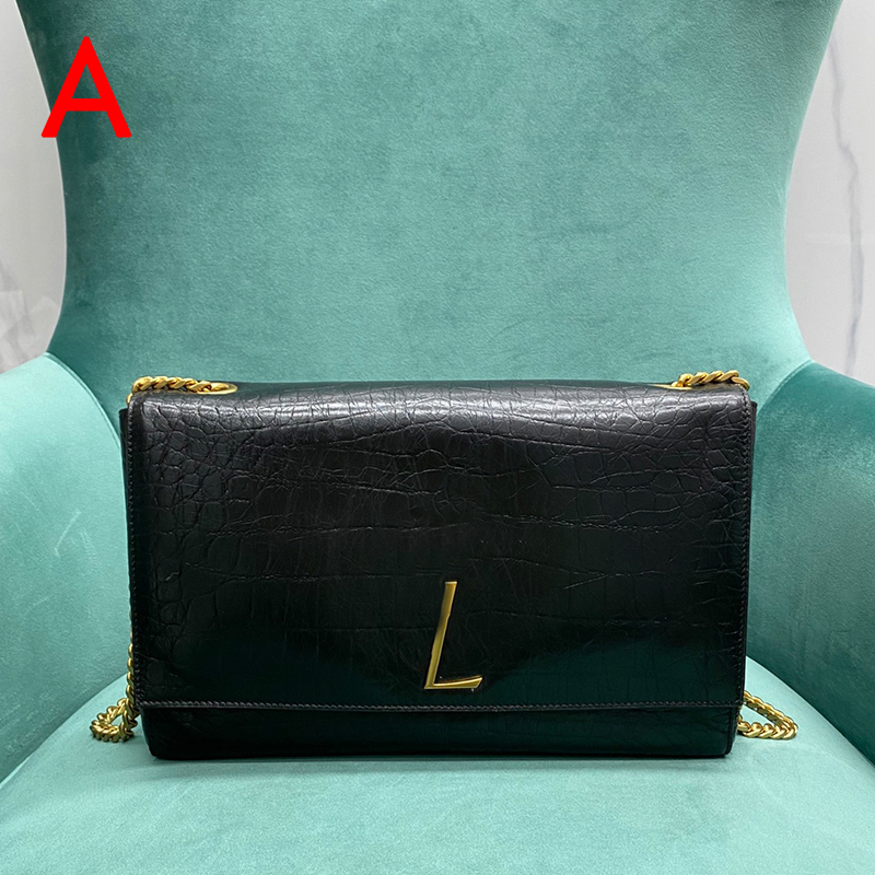 10A Designer Shoulder Bag Genuine leather Crocodile pattern Crossbody Bag Lady Flap Bag 28.5CM Delicate knockoff Chain Bag With Box YY007B