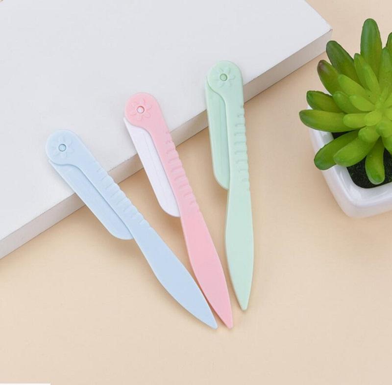 Steel Blade Face Eyebrow Hair Removal Razor Trimmer Shaper Shaver Makeup Tools Eyebrow Trimmer Fast Ship ZZ