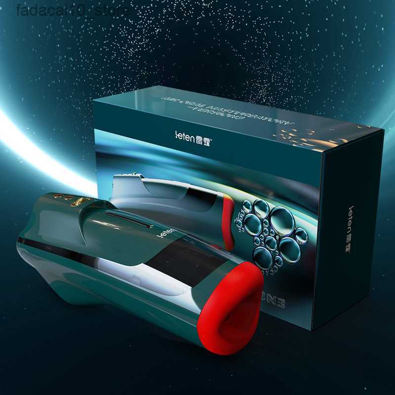 Other Health Beauty Items Thunder Gas Explosion Cup Third Generation Fully Automatic Telescopic Pneumatic Control Sucking Q240311