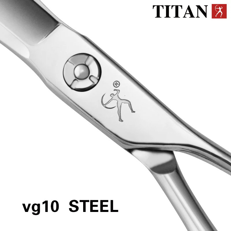 TITANProfessional hairdressing scissors 7 inch cutting scissors vg10 japanstainless steel salon barber tool240227