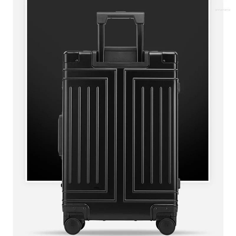 Suitcases 2024 Selling Aluminum Travel Suitcase Hard Trolly Case Aluminium Luggage 20"24"26"29" Inch