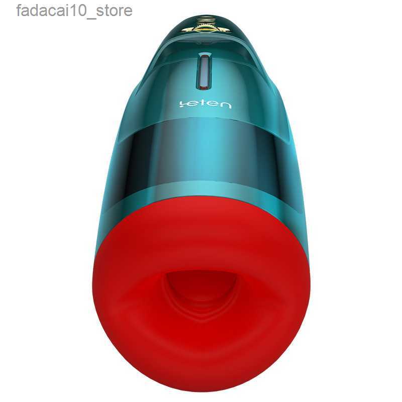 Other Health Beauty Items Thunder Gas Explosion Cup Third Generation Fully Automatic Telescopic Pneumatic Control Sucking Q240311