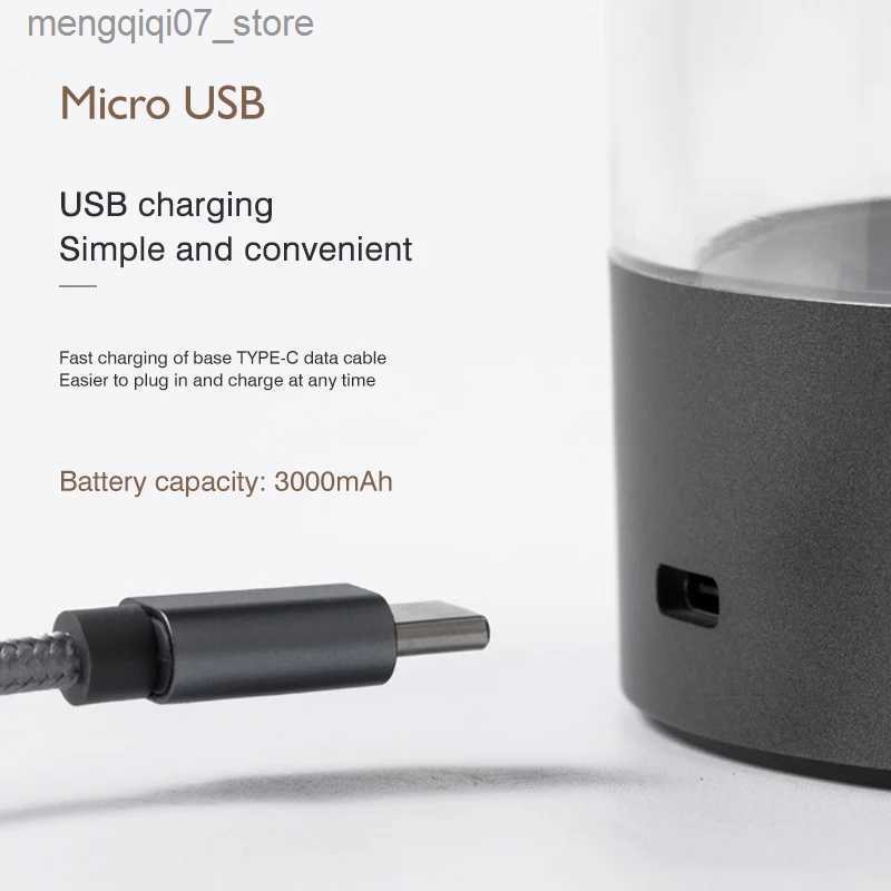 Lamps Shades AUGE LIGHT Minimalist Table Lamp Creative Design Bedside Cordless Desk Lamp Rechargeable Modern for Office Bedroom Living Room L240311