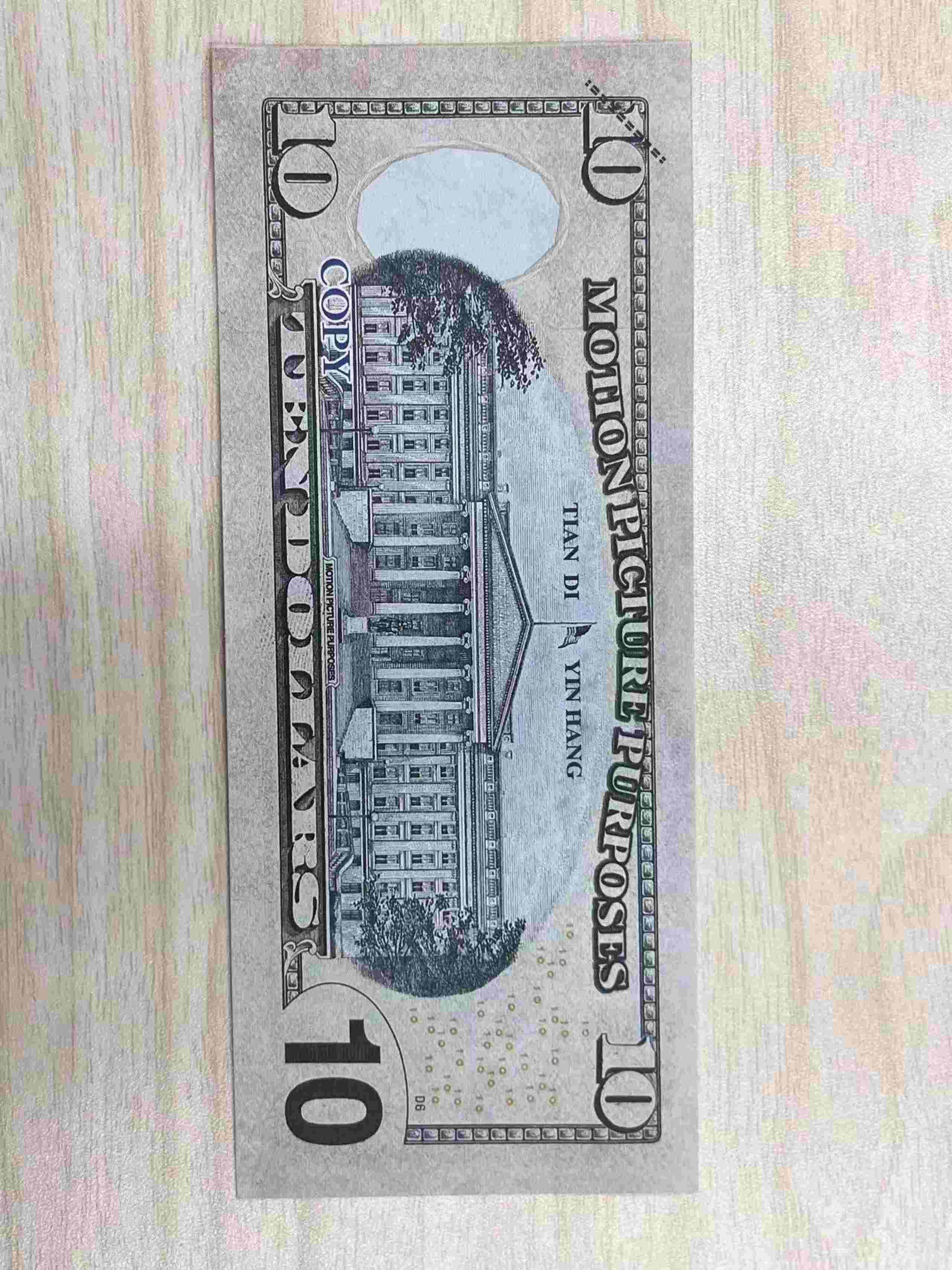 Dollar Money Of Theme Atmosphere Exclusive Use Copy Actual Size 1:2 For Parties,suitable As A Kvrqn Bar Props copy Party Supplies Ch Ornamen Tkso