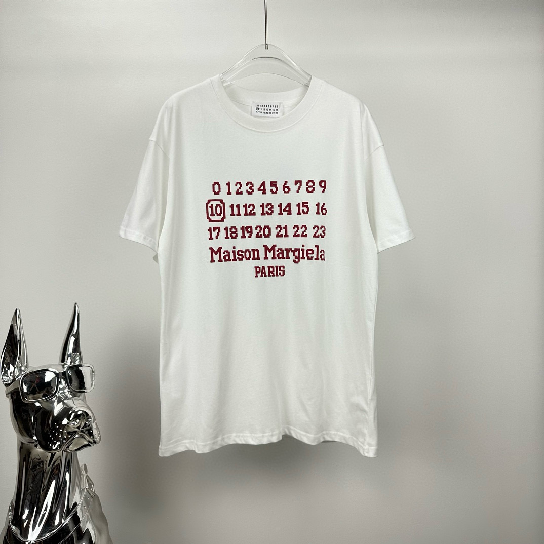 mens tshirts round neck embroidered and printed polar style summer wear with street pure cotton e3e2