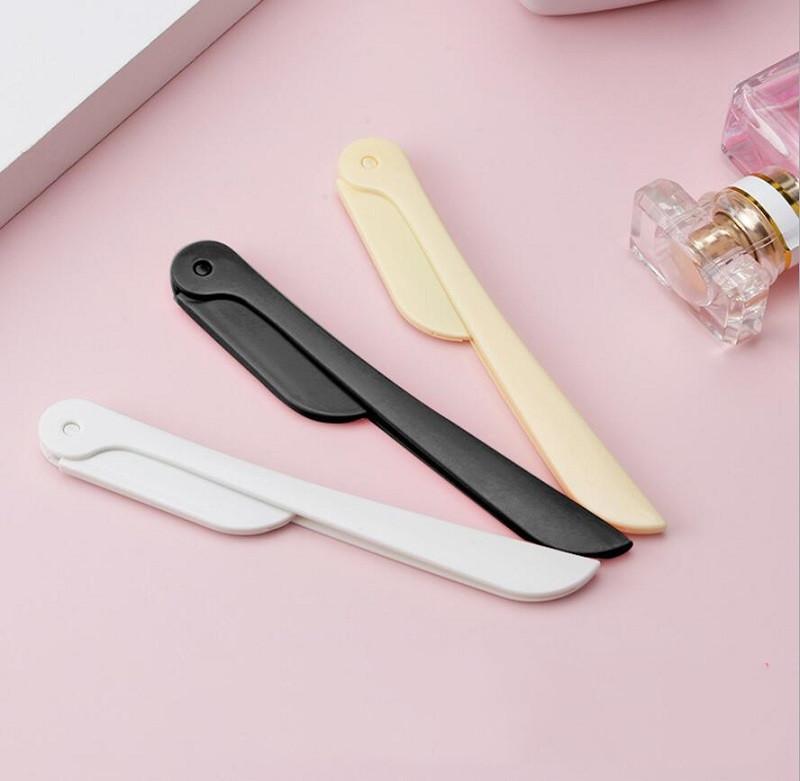Steel Blade Face Eyebrow Hair Removal Razor Trimmer Shaper Shaver Makeup Tools Eyebrow Trimmer Fast Ship ZZ