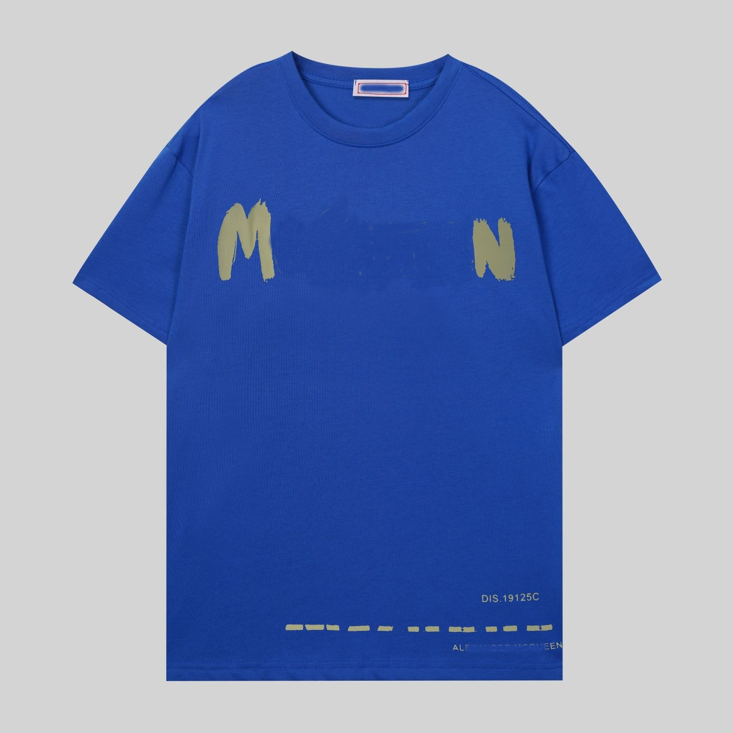 2025 New luxur embroidery tshirt fashion personalized Men and women Design T-shirts Female Tshirts high quality black and white