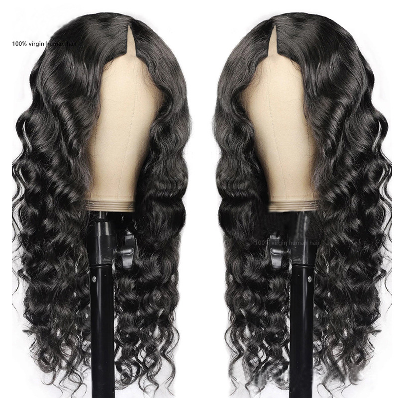 10-32inch Loose Deep V Part Lace Wig Mechanism Brazilian 100% Human Hair Yirubeauty Indian Virgin Hair Natural Color 150% 180% 210% Density