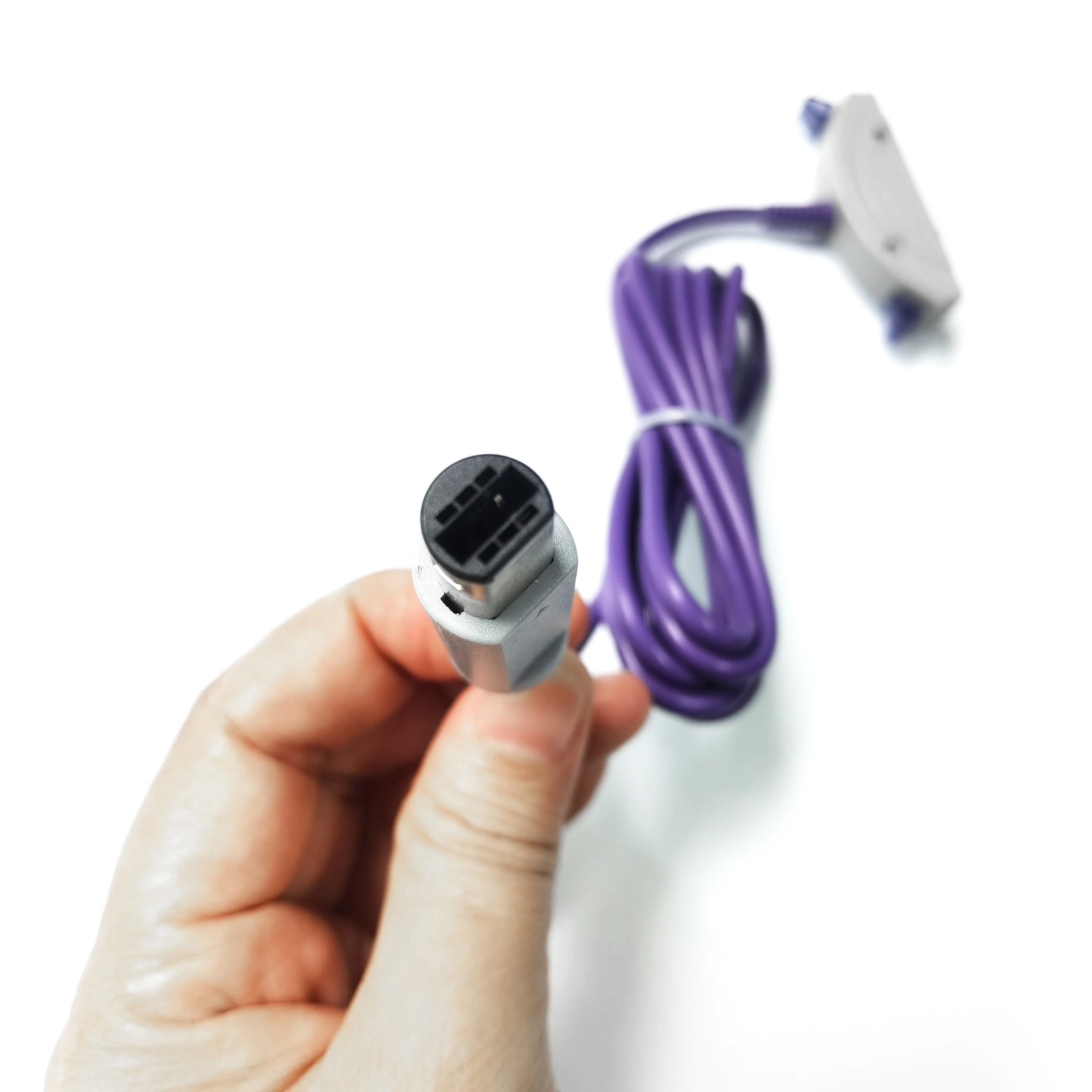 top sell 1 8m game link cable adapter connect cord for ngc to for gba for gbasp exchange data cable from factory wholesaler