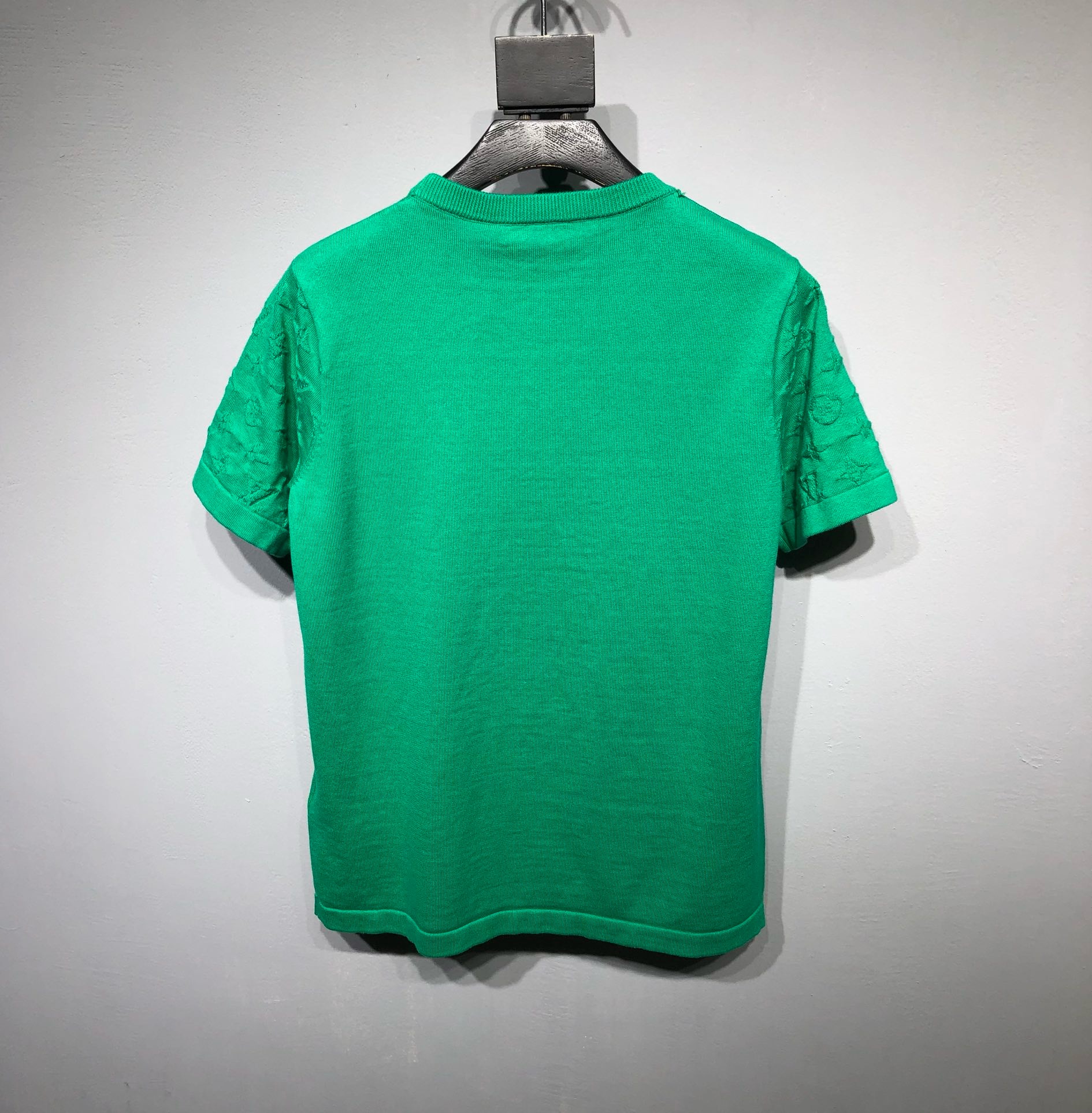 Men's Plus Tees & Polos 2024ss spring and summer new high grade cotton printing short sleeve round neck panel tshirt size mlxlxxlxxxl color black