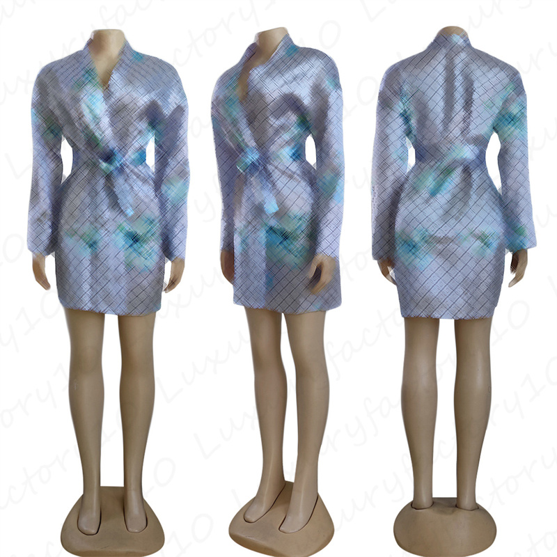 Mix 6 Styles Women Sleeping Robe Online Pajama Nightwear Shower Robe Supplier Size-S-2XL
