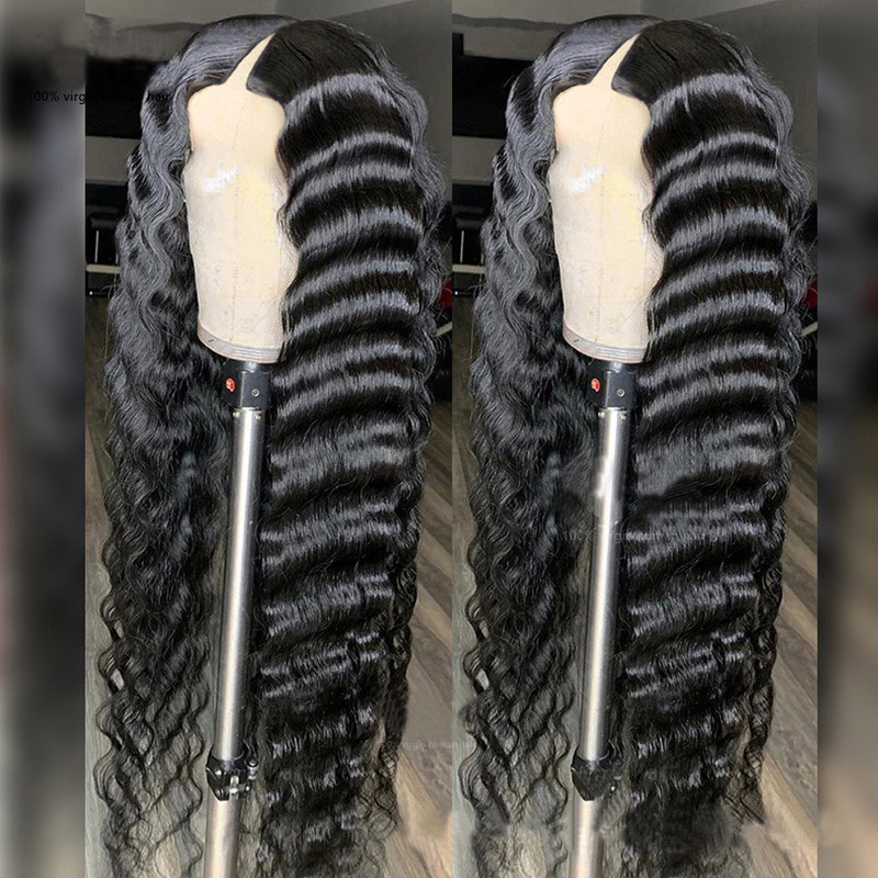10-32inch Loose Deep V Part Lace Wig Mechanism Brazilian 100% Human Hair Yirubeauty Indian Virgin Hair Natural Color 150% 180% 210% Density