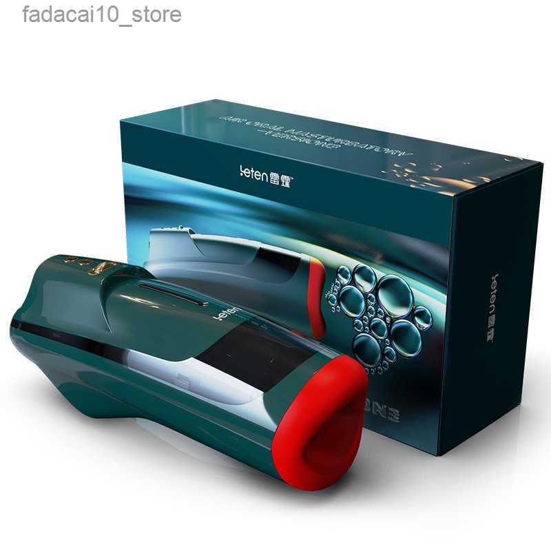 Other Health Beauty Items Thunder Gas Explosion Cup Third Generation Fully Automatic Telescopic Pneumatic Control Sucking Q240311