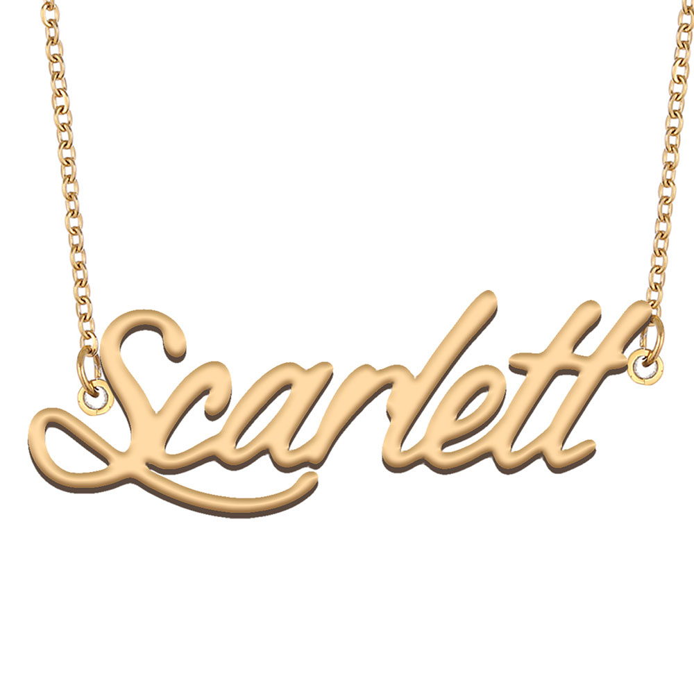 Scarlett Name Neckl… - image