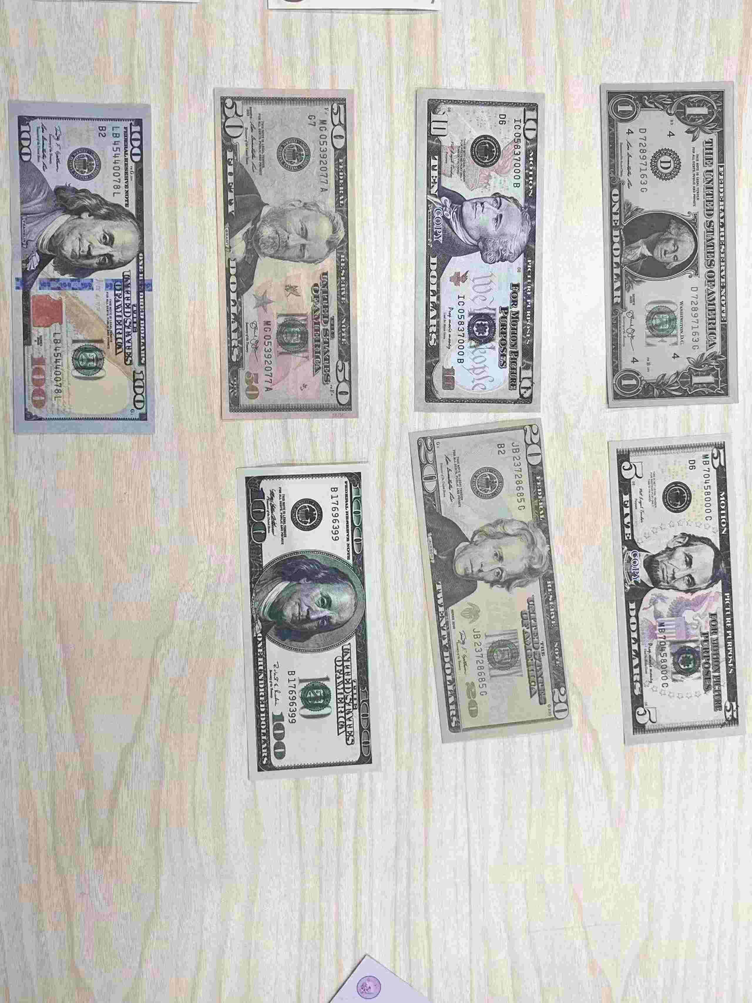 Dollar Money Of Theme Atmosphere Exclusive Use Copy Actual Size 1:2 For Parties,suitable As A Kvrqn Bar Props copy Party Supplies Ch Ornamen Tkso