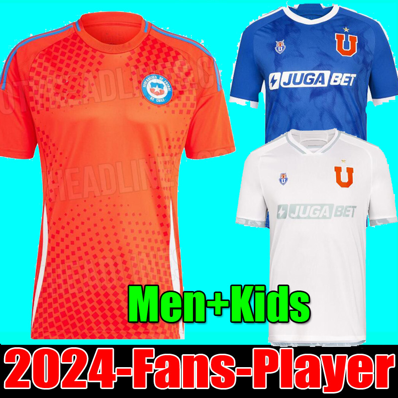 2024 2025 Universidad de Chile soccer jerseys Assadi 24 25 Guerrero DIAZ FERNANDEZ Palacios football shirts men and kids