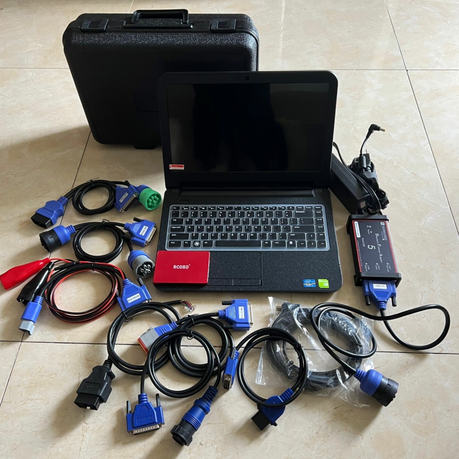 Latest DPA5 Best quality Protocol Adapter5 Heavy Duty Truck Scanner With SW installed well in New laptop 3421 model