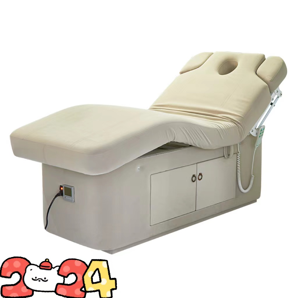 Hot selling electric spa beauty treatment chair bed electric table facial bed Heating Blanket Beauty Salon Bed Massage