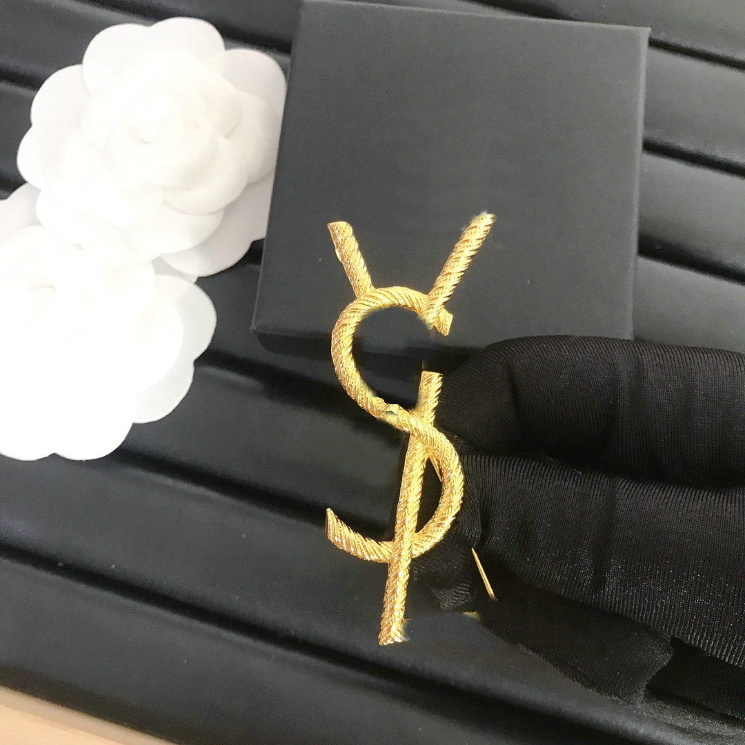 Designer Brooches Brand Gold Plated Brooch Pin Women Jewelry Accessories Wedding Party Gift