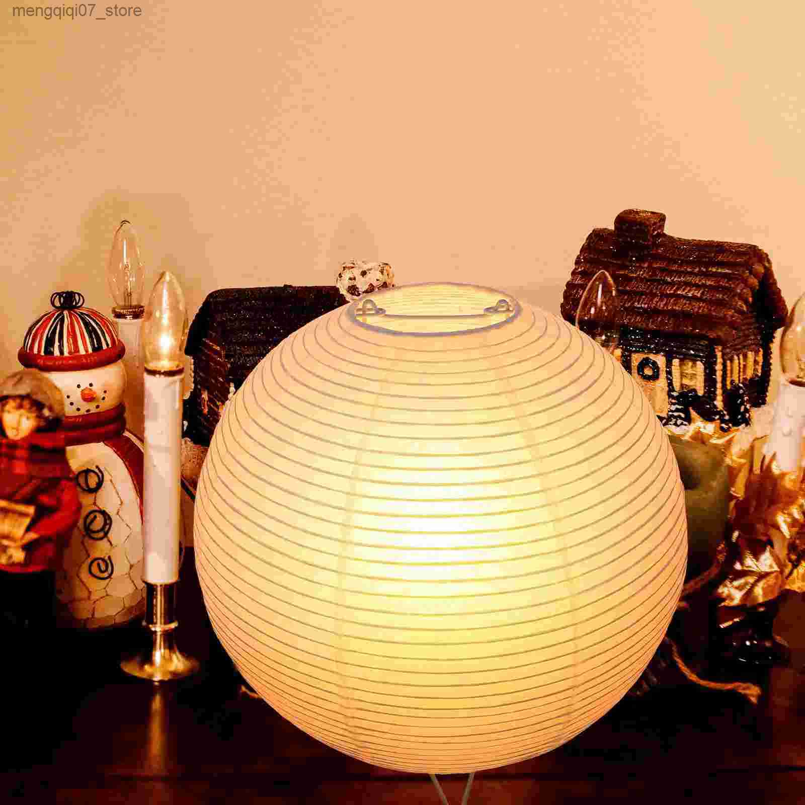 Lamps Shades Paper Lamp Paper Night Light Bedroom Table Lamp Bedside Nursing Lamp with Bulb(US plug) L240311