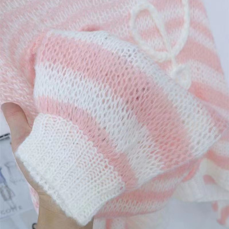 Spring Womens Sweaters Designer Sweater Women Casual Round Neck Knitted Tops High End Letters Jacquard Knitwear