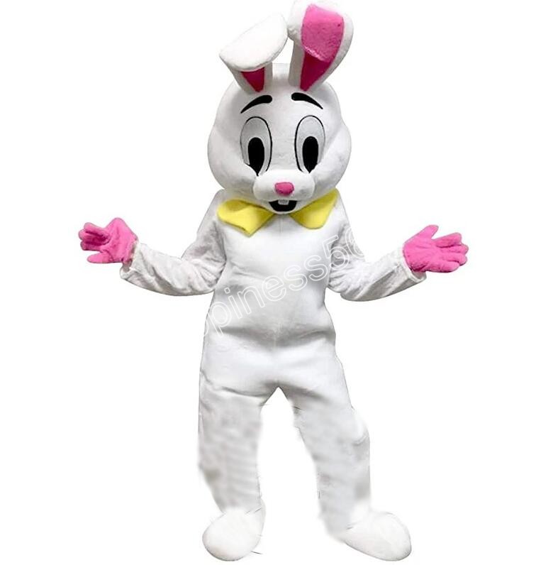 2024 New Adult Cute Easter Bunny Mascot Costumes high quality Cartoon Character Outfit Suit Carnival Adults Size Halloween Christmas Party Carnival Pa