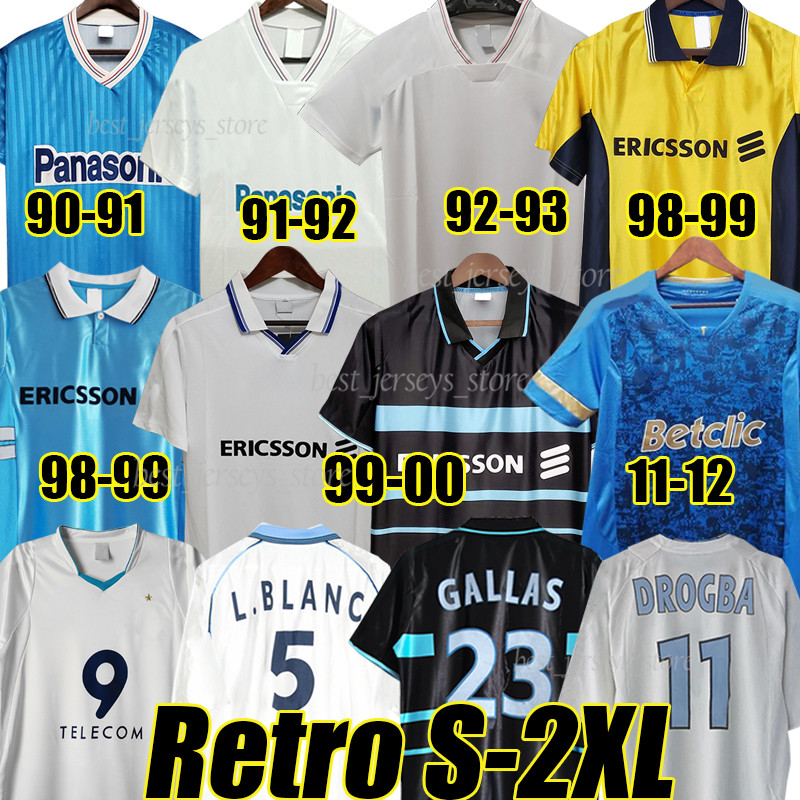 DROGBA DESCHAMPS PIRES Maillot de foot MaRsEiLlEs retro soccer jerseys 1990 91 92 93 98 99 2000 03 04 11 12 Classic vintage Football Shirt BOLI PAYET PAPIN BALR uniforms