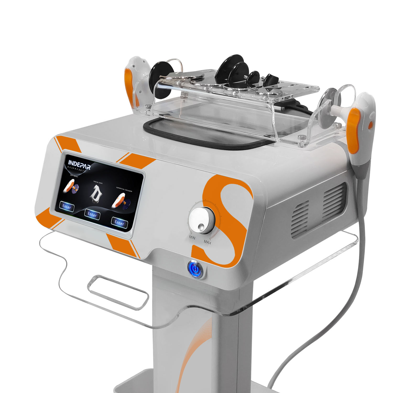 Smart Tecar Wave 448khz Tecar Therapy EMS Muscle Stimulator Physiotherapy Equipment Rehabilitation Eswt Shockwave Therapy ED Treatment Pain Relief Mac