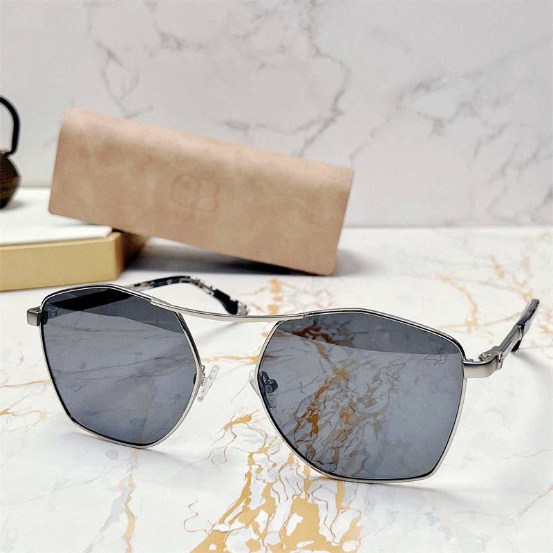 CAVALLO BIANCO Polarized Sunglasses for Fishing Men Polaroid Stainless Steel Metal Italy Brand Designer Oversized Golden Vintage Steampunk Driving Fis