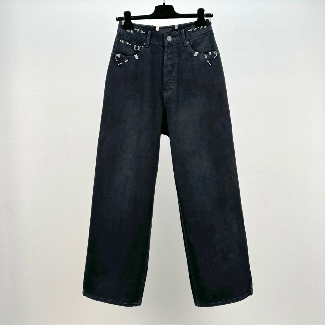 Men's Plus Size Pants Round neck embroidered and printed polar style summer wear with street pure cotton 4qed