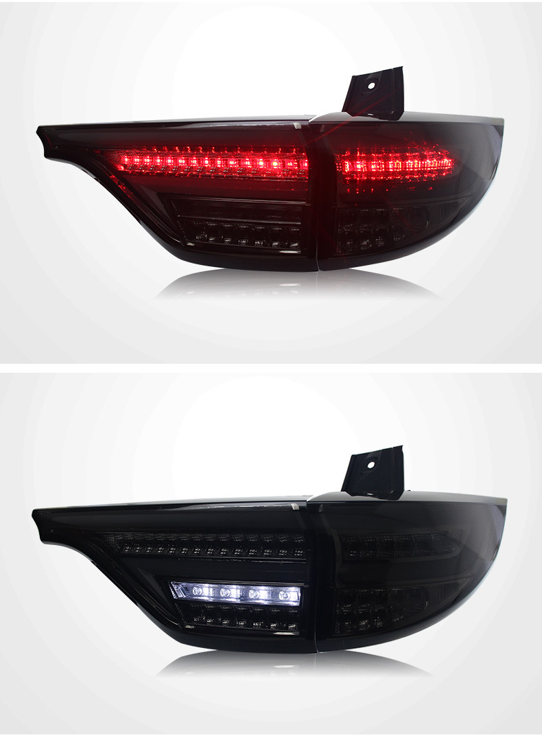 Car Tail Lights For Toyota Previa 2006-2012 Taillight Assembly ACR50 LED Flowing Turn Signal Light Rear Reversing Highligh
