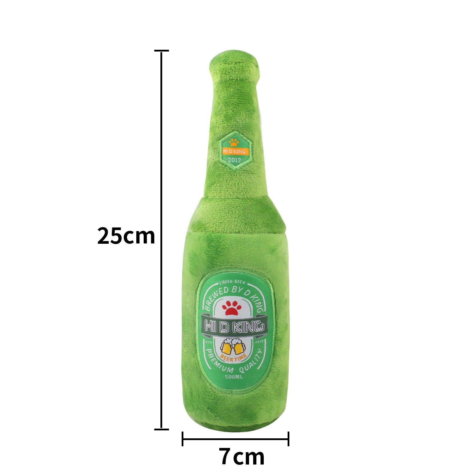 Squeaky 1Pc Wine Bottle Puppy Teething Toys Funny Dog Toy 1106