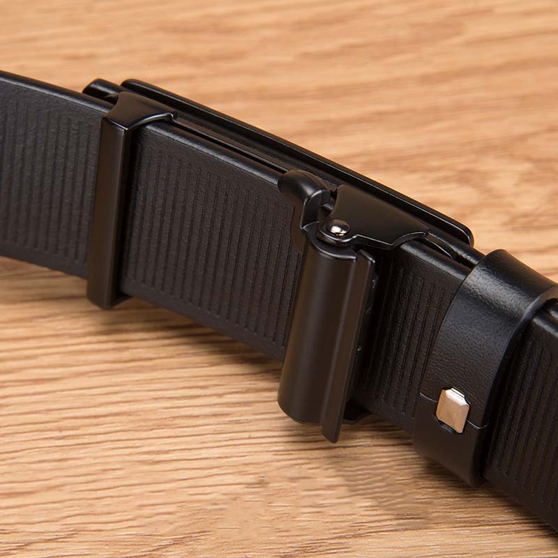 Fashion buckle genuine leather belt Width 3.4mm 4MM thickness Highly Quality cowhide women mens belts smooth buckle Alligator embossing belt