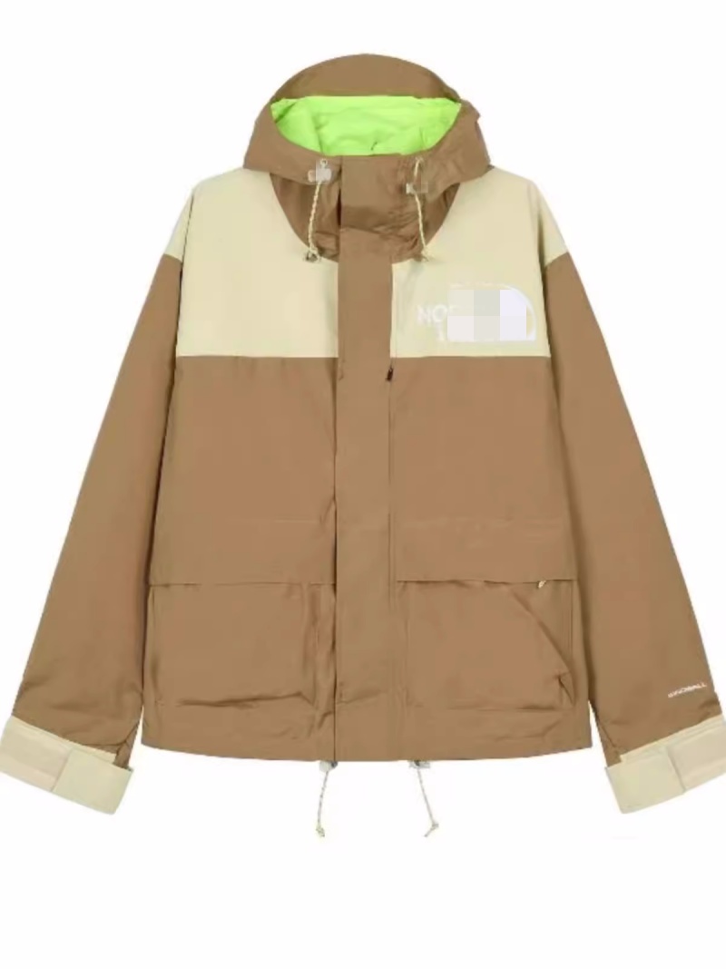 UE Low Fi Hi Tek Men's Loose Waterproof Windproof Hooded Jacket Outdoor 2024 Spring/Summer New Mountaineering Jacket