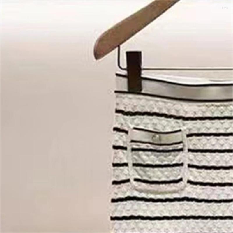 Work Dresses Womens Classic Striped Set Spring 2024 Ladies Single Breasted O-Neck Long Sleeve Jacket Female V-Neck Dress Or Skirt