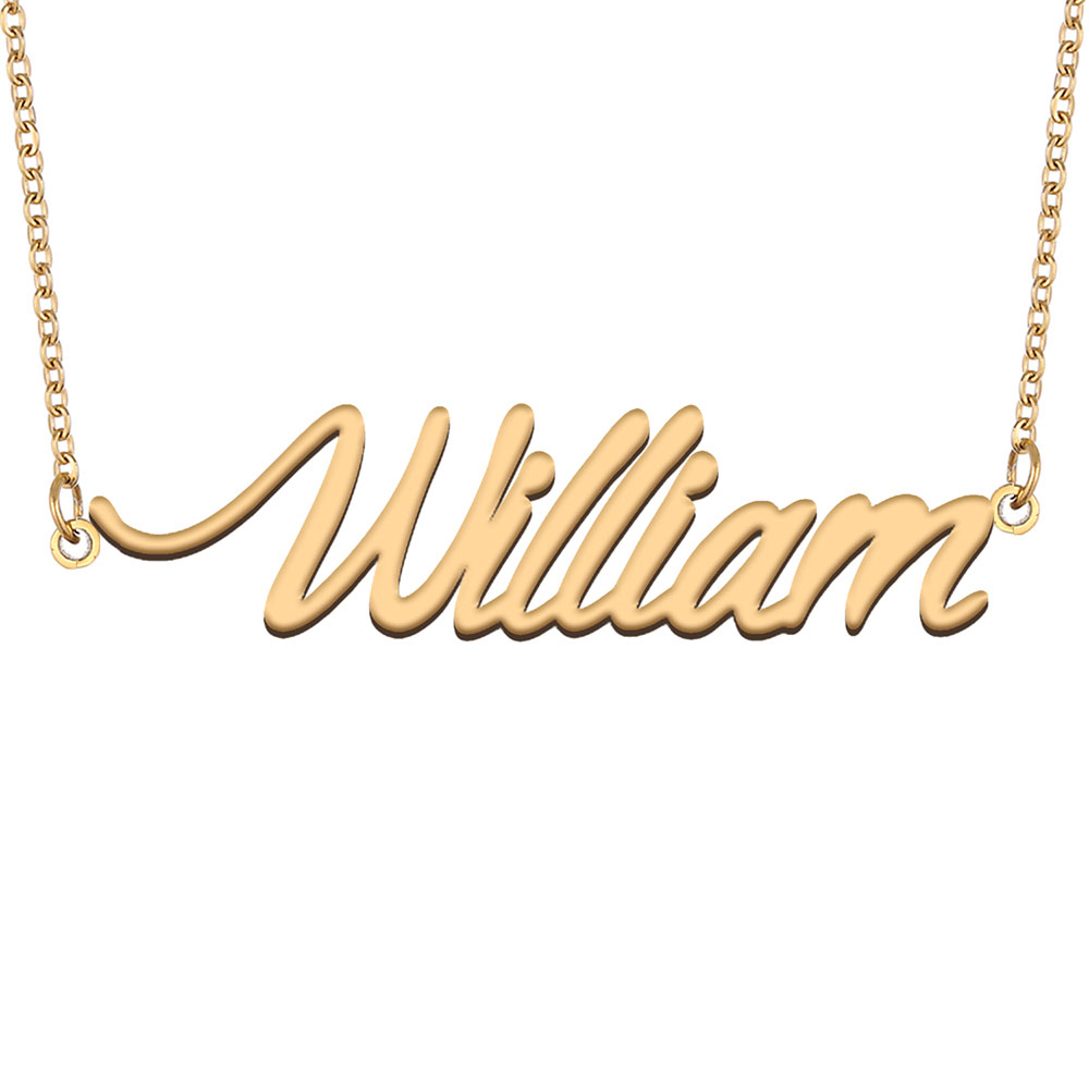 William Name Neckla… - image