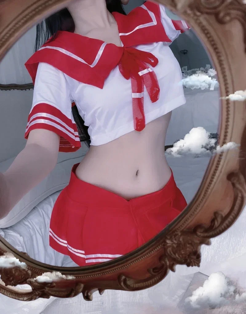 Women Sexy Cosplay Lingerie School Girl Suit Miniskirt Sex Clothing Anime Outfit Role Play Costume Plus Size Kawaii Lingerie 240307