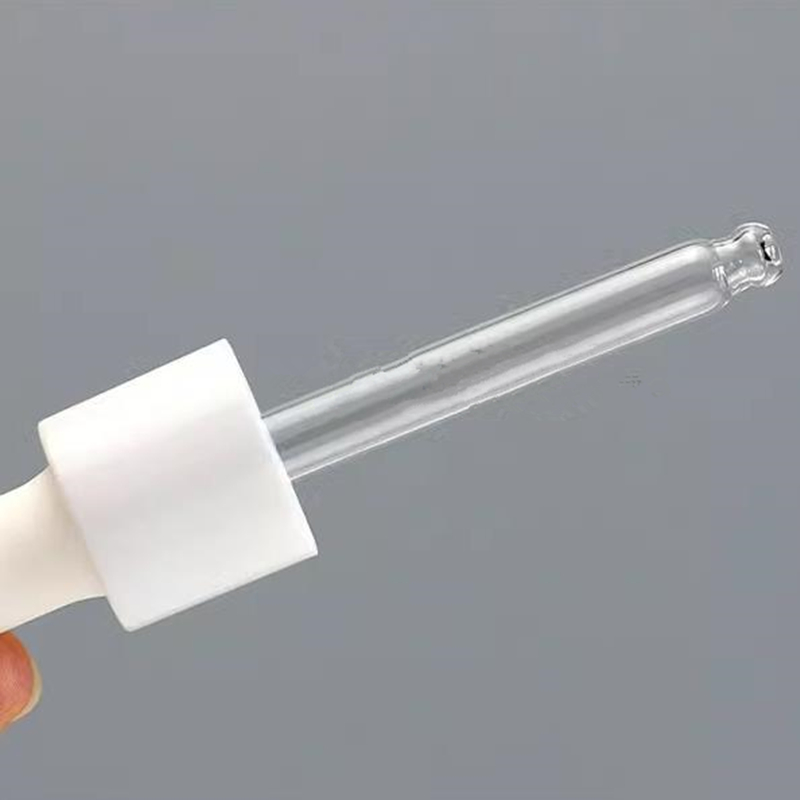 30ml Glass Dropper Bottle Empty Essential Oil Dropper Pipette Bottles Square Flat Bottle Makeup Packing Bottles