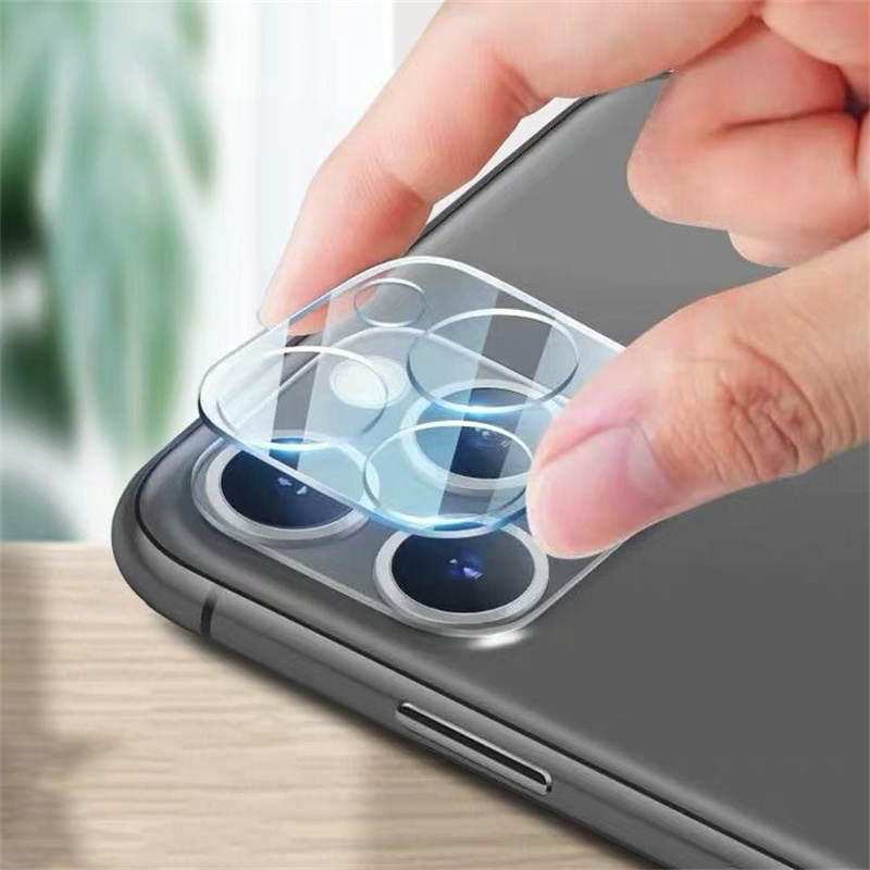 For iPhone 16 61e 15 14 13 12 11 Mini Plus Pro Max Plus Camera Lens Silk Tempered Glass Full Coverage Protective