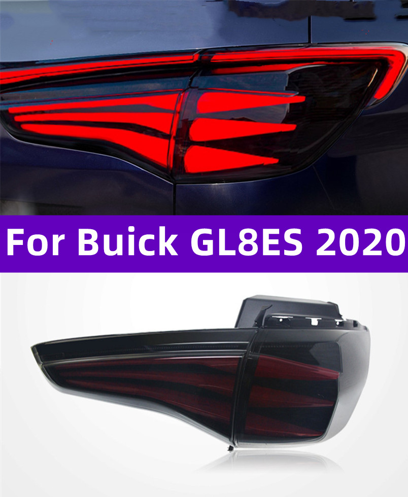 Auto Taillight For Buick GL8 ES 653T 20 20 LED Through Taillight Rear Brake Lamp Reverse Light Turn Signal Lamp