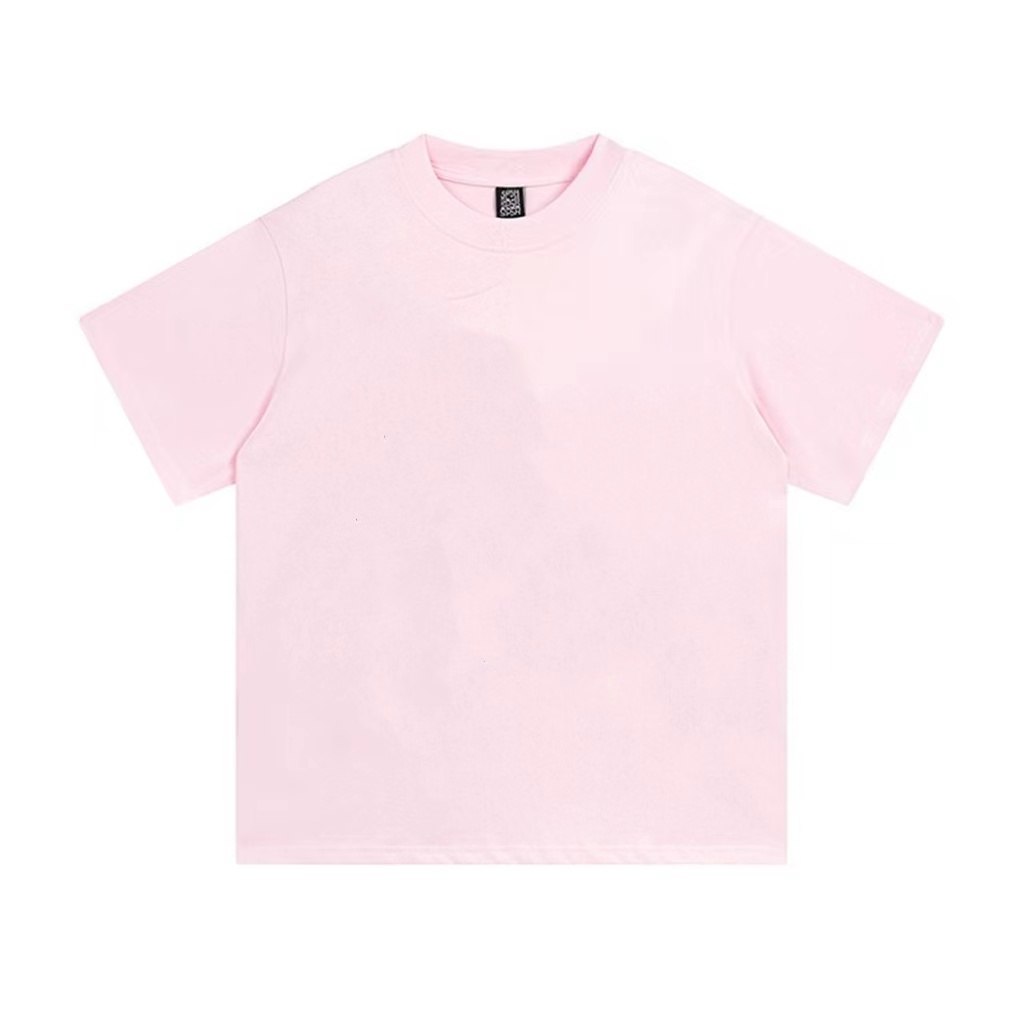 Famous Mens High Quality T Shirt Letter Print Round Neck Short Sleeve Black White Fashion Quality Tees T1