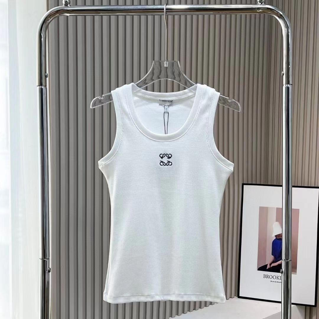 loewel top designer tshirt women loewetops Regular tank tops Cotton loewel tank Shorts designer t shirts for womens clothes Sportwear Clothing loewel tank top 730