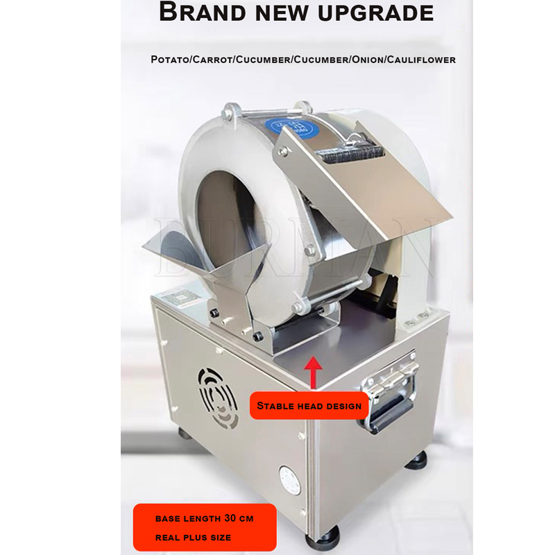 Automatic Vegetable Cutter Machine Commercial Electric Potato Slicer Shredder Multifunction Vegetable Cutting Machine