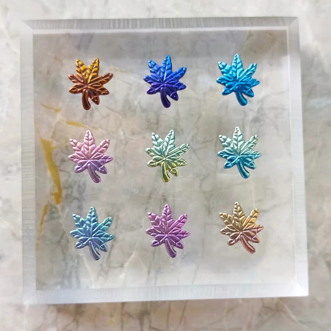 Hight Clear Polished Acrylic Rectangle Piercings Showcase Display 16G 14G Threadless Earrings Ear Stud Jewelry Stand 240309