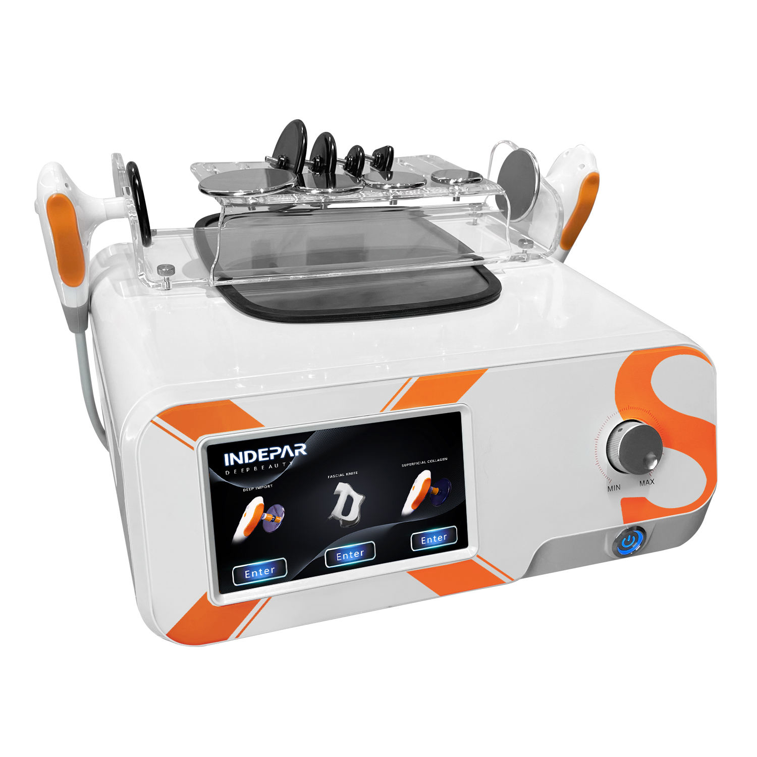 Smart Tecar Wave 448khz Tecar Therapy EMS Muscle Stimulator Physiotherapy Equipment Rehabilitation Eswt Shockwave Therapy ED Treatment Pain Relief Mac