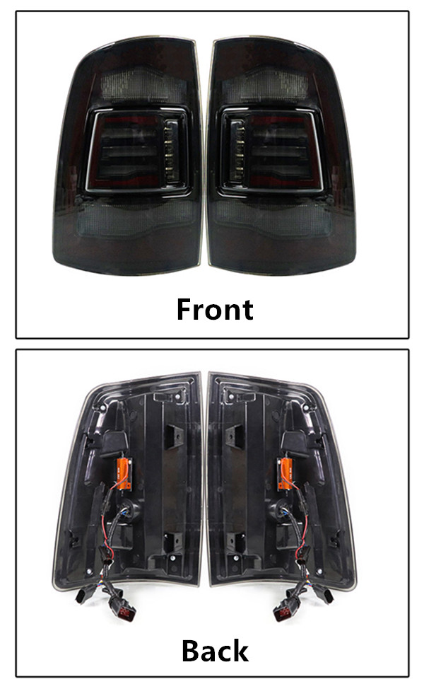 LED Turn Signal Tail Lamp for Dodge RAM 1500 2500 Rear Running Brake Reverse Taillight 2009-2018 Car Light Automotive Accessories